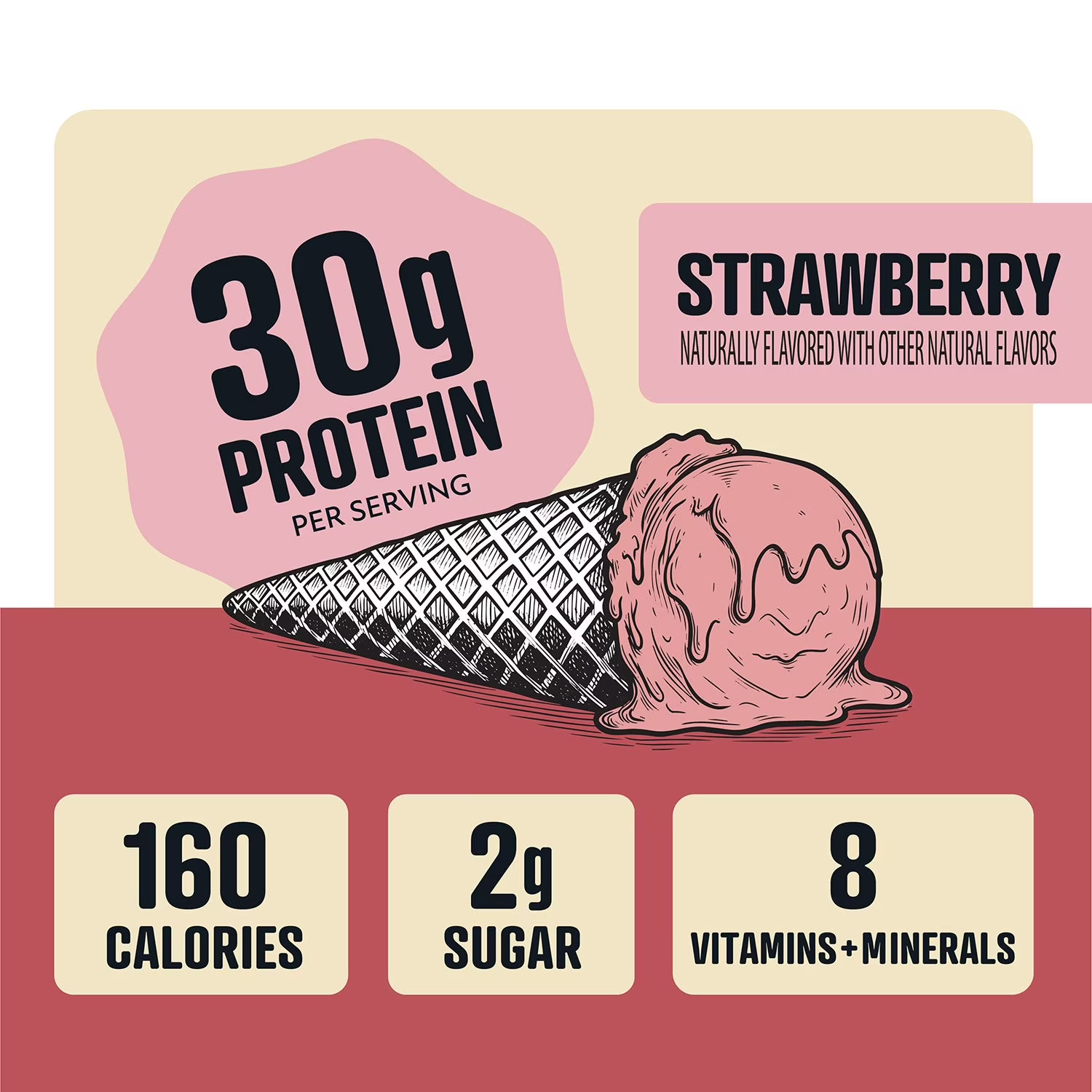 Member’s Mark 30g Ultra-Filtered Milk Shake, Strawberry, 11.5 fl. oz., 12 pk.