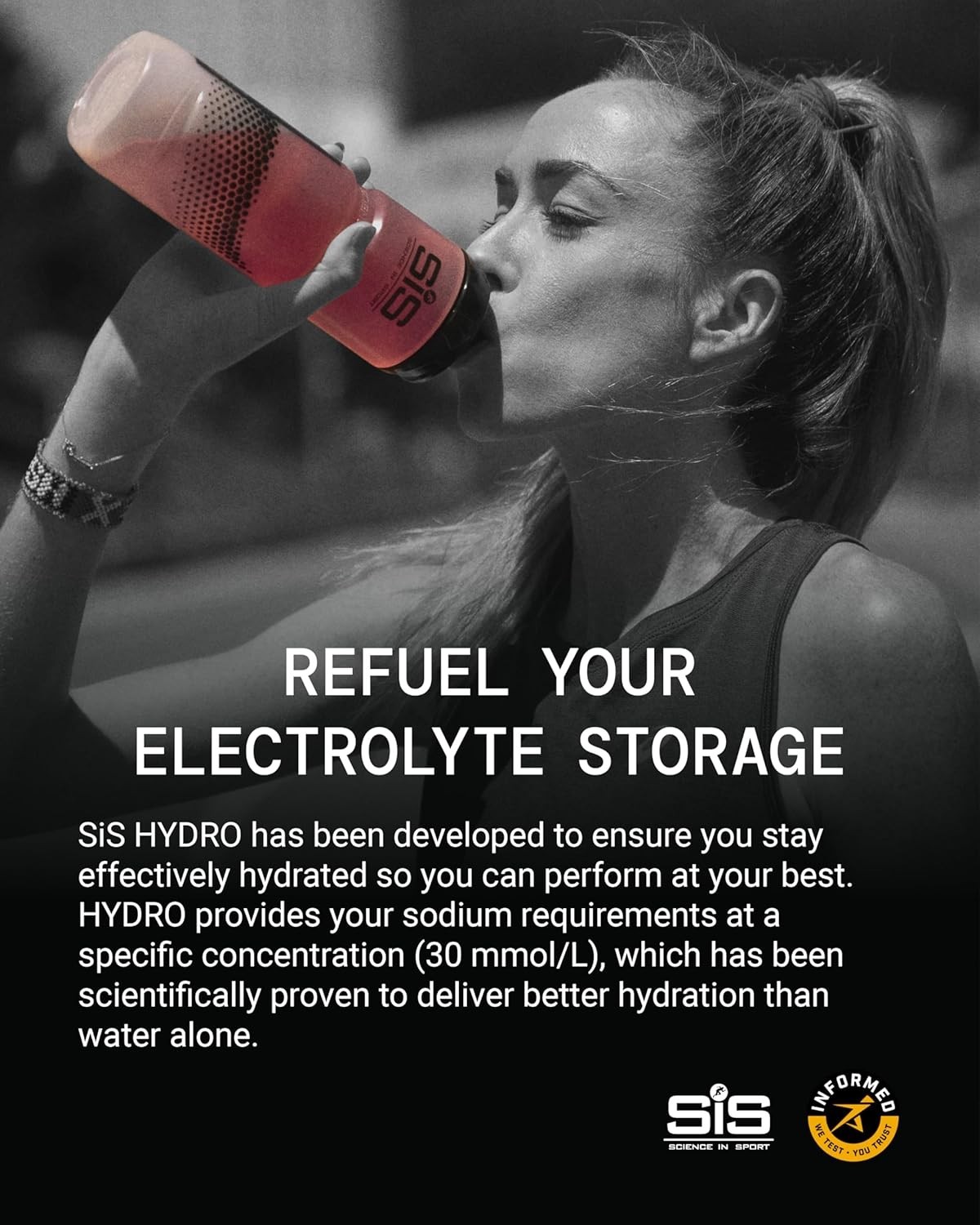 Science in Sport Hydro Electrolyte Tablets – Four Key Electrolytes and B Vitamin