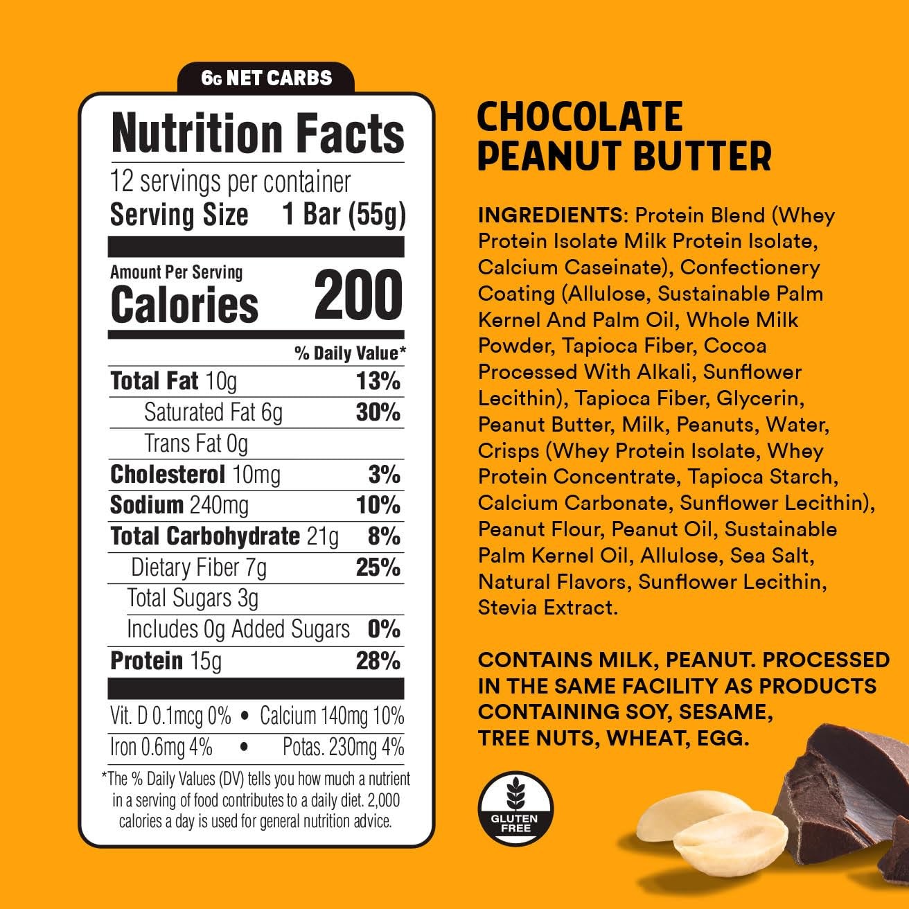 Junkless – – 15G No Added Sugar Gluten High Fiber