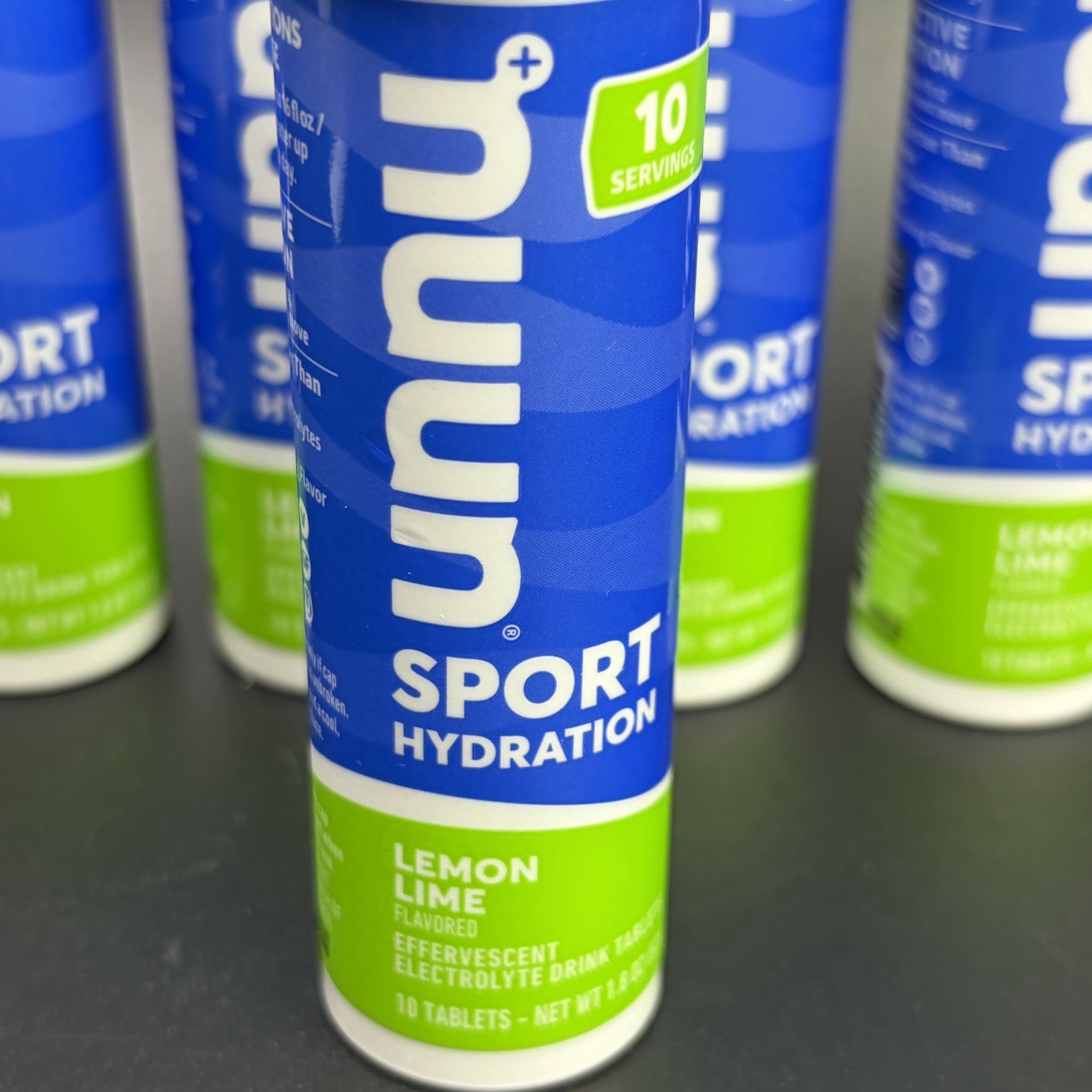 Nuun Sport Electrolyte Tablets Lemon Lime – 80 Count Pack (8 Tubes) EXP 6/26