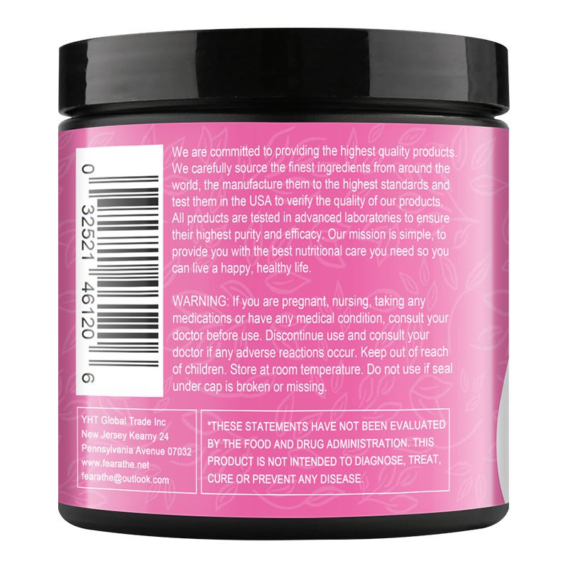 Creatine Monohydrate Powder For Women Strengthen Muscles 5 Grams Per Serving