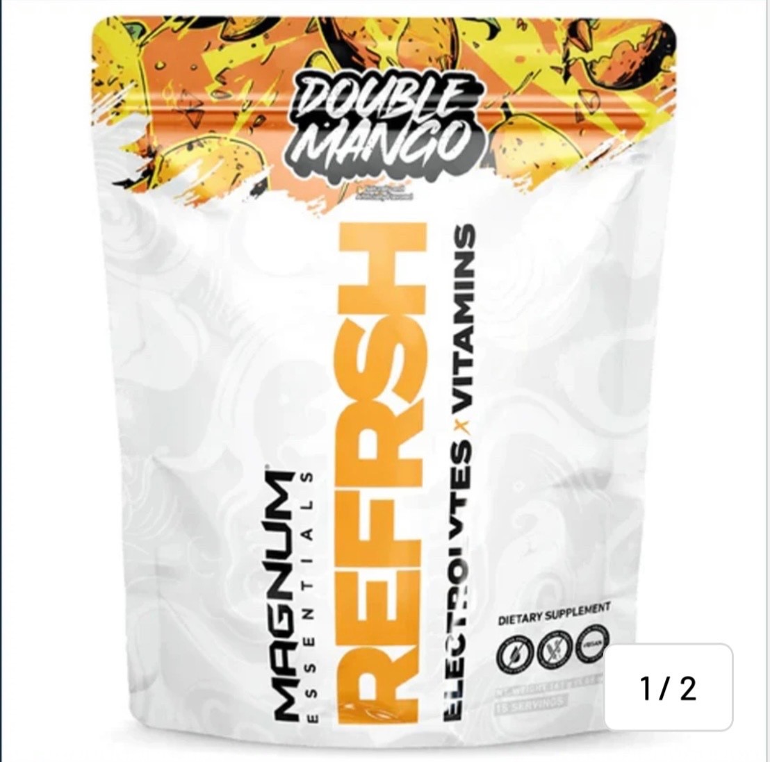 MAGNUM REFRSH ELECTROLYTES, 15 SERVINGS