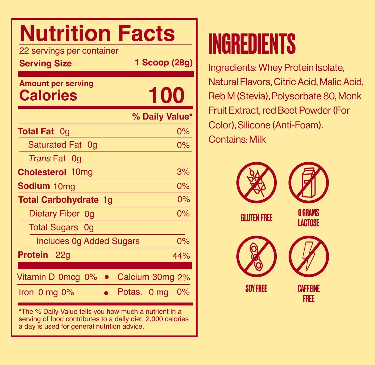 SEEQ Clear Whey Isolate Protein Powder, Strawberry Lemonade 22 Servings, 22g…