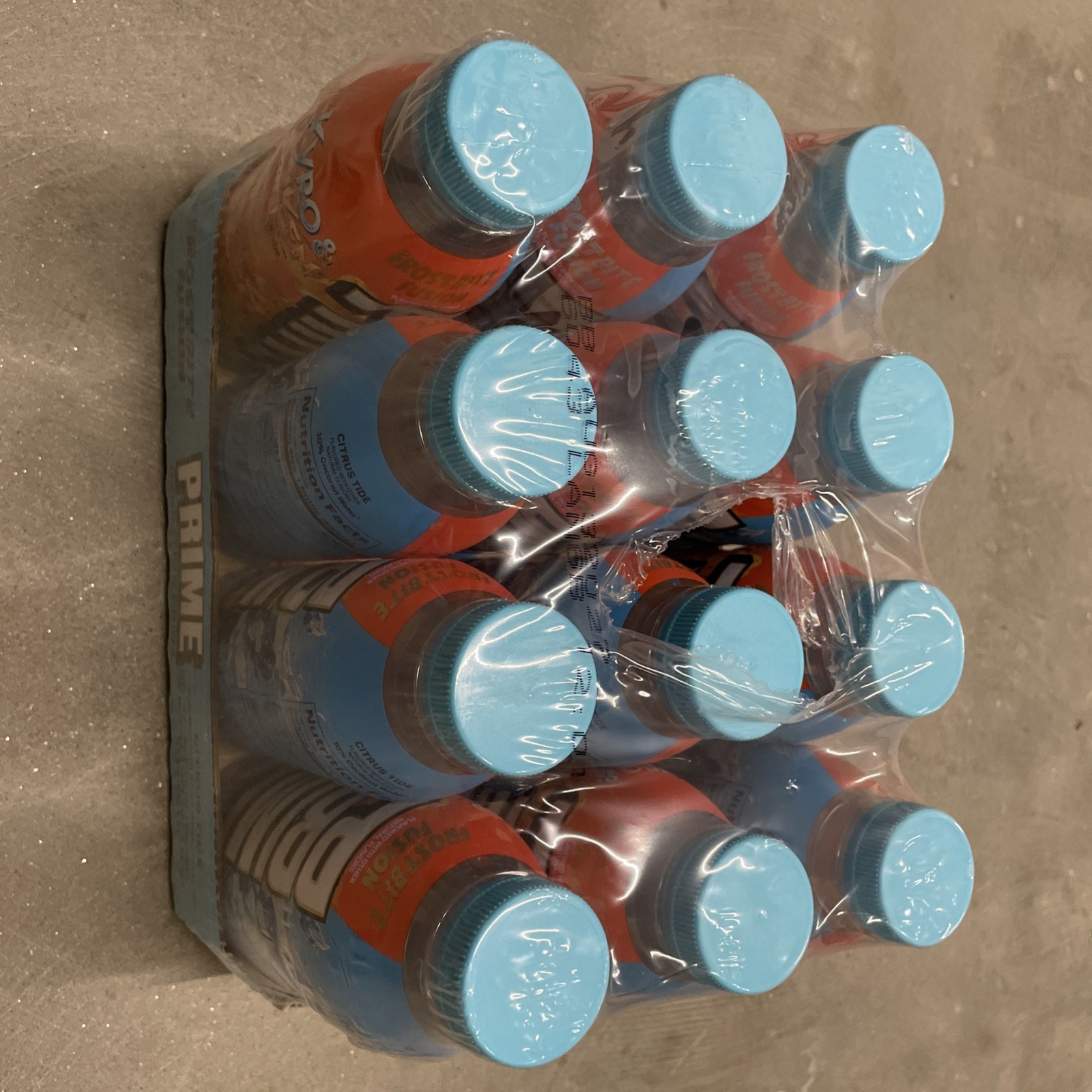 12 PACK NEW LIMITED FROSTBITE FUSION PRIME HYDRATION DRINK 16.9 OZ KYRO & LUKEN