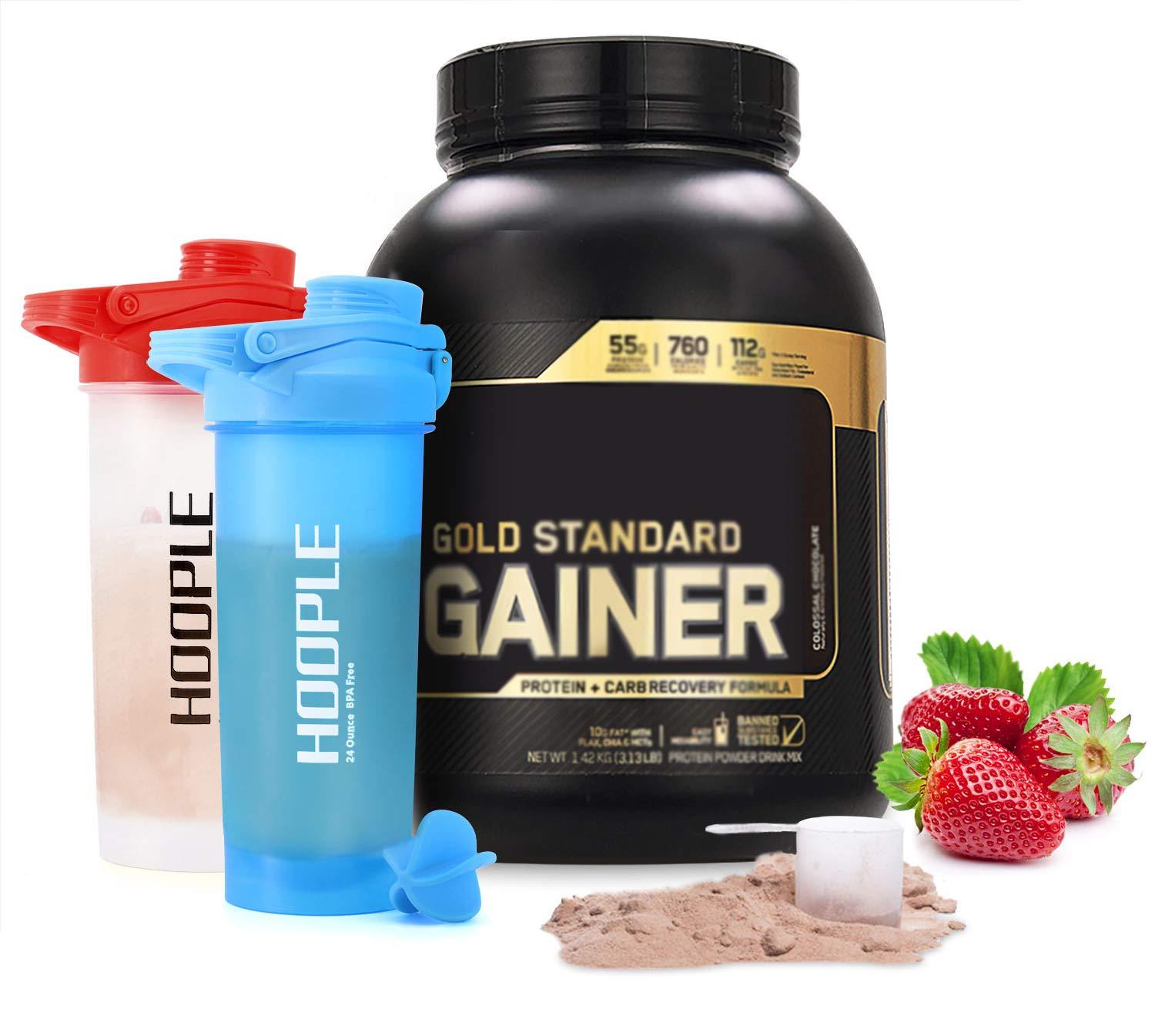 Protein Shaker Bottle Gym Sports Water Smoothie Mixer Cups Blending Ball 24 oz