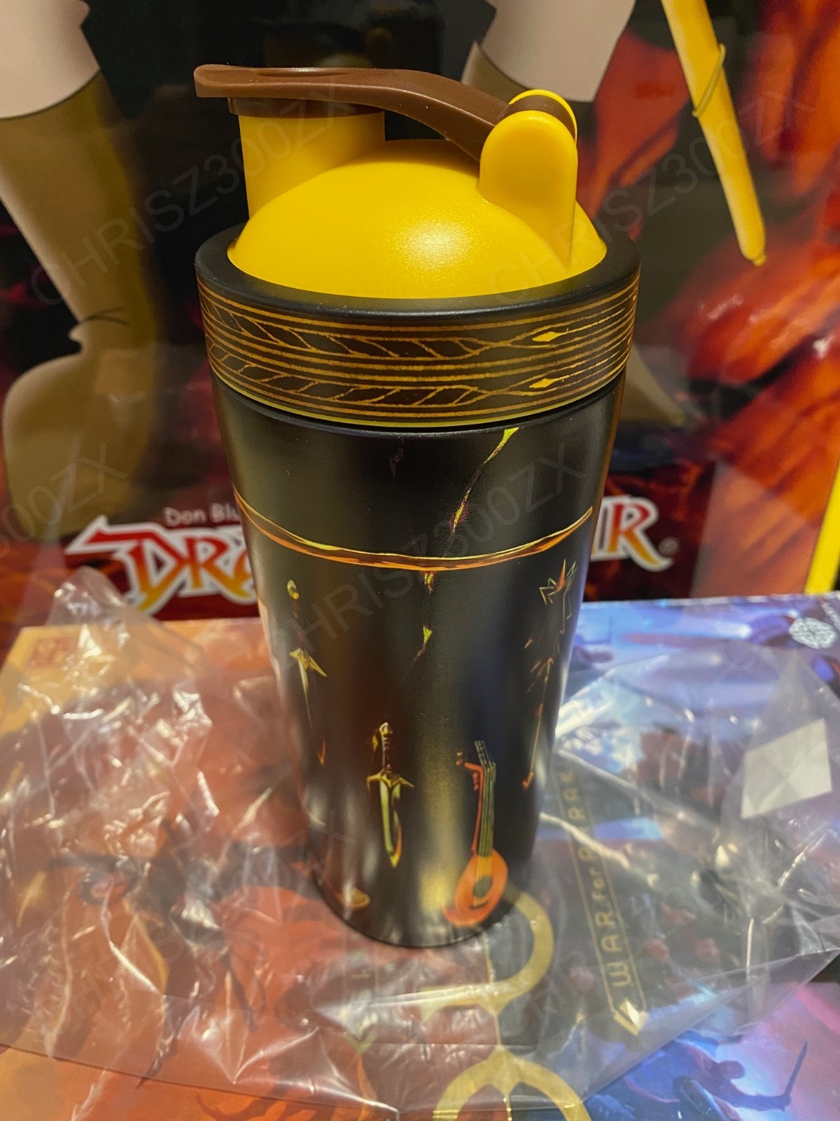 GFUEL Vox Machina Critical Role Collector’s DENTED BOX + Metal Shaker Tub G FUEL