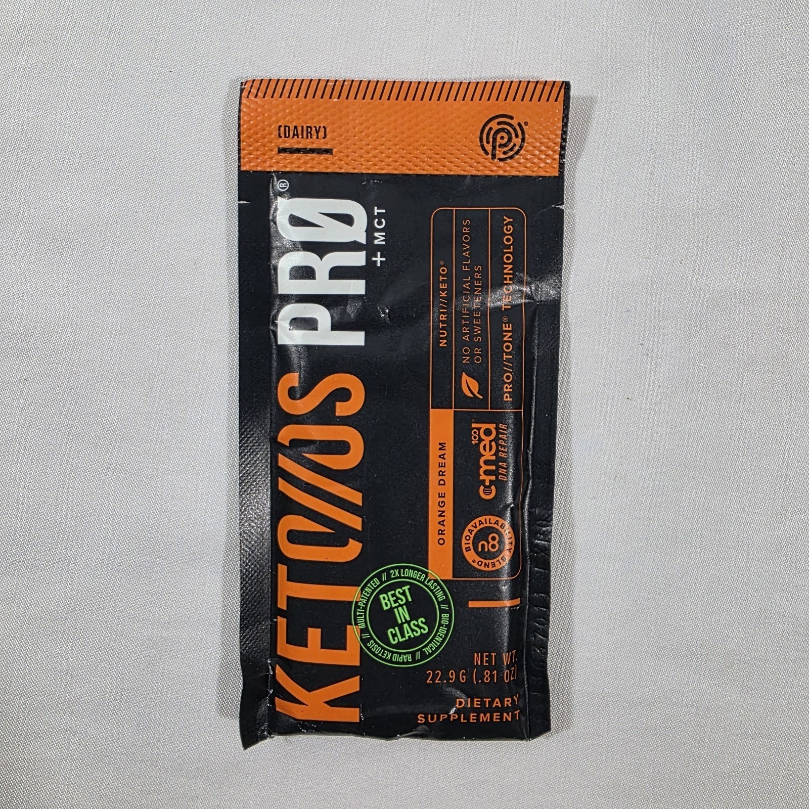 🔥 Pruvit Keto OS PRO Ketones BLACK LABEL Orange Dream⚡️