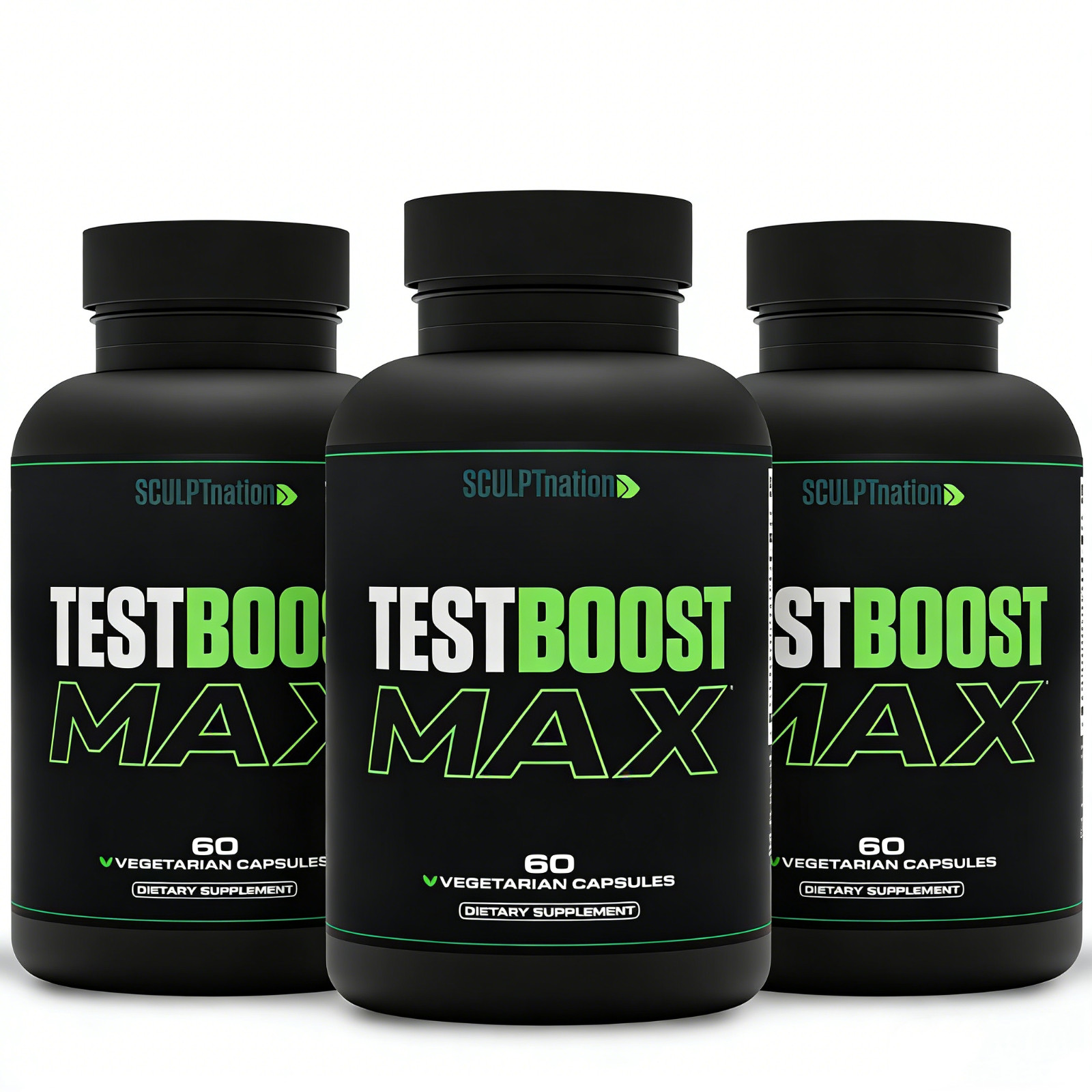 TEST BOOST Max Sculptnation Build Muscle Men Fat Weight Loss – New &