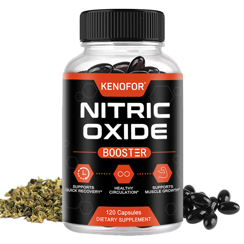 Nitric Oxide Booster L-Arginine, L-Taurine 60/120 Caps Sexual Health Support
