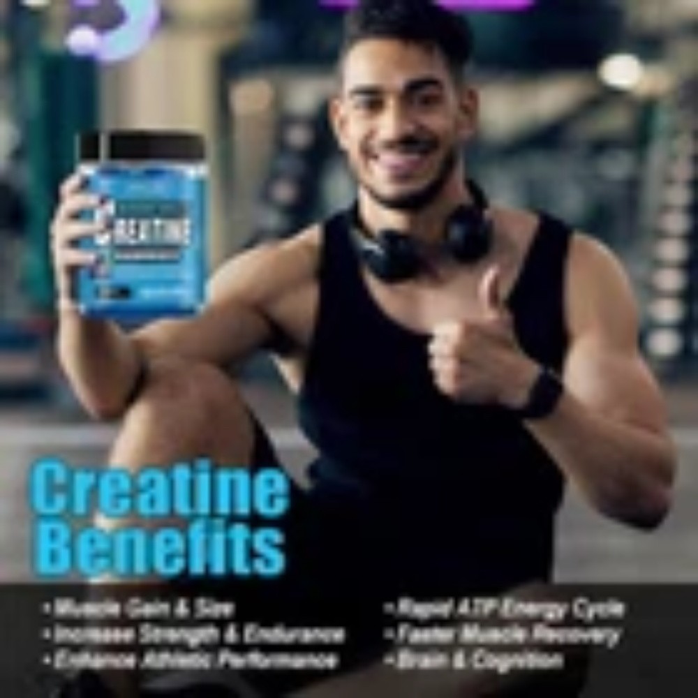 150x Counts Creatine Monohydrate Gummies – Increase Strength and Build Muscle