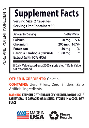 Cholesterol Reduction – Garcinia Cambodia 1300 – Weight Loss – 60 HCA – 6B 360Ct