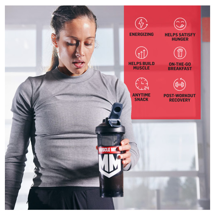 Muscle Milk Genuine Protein Powder, Chocolate, 1.93 Pound, 12 Servings