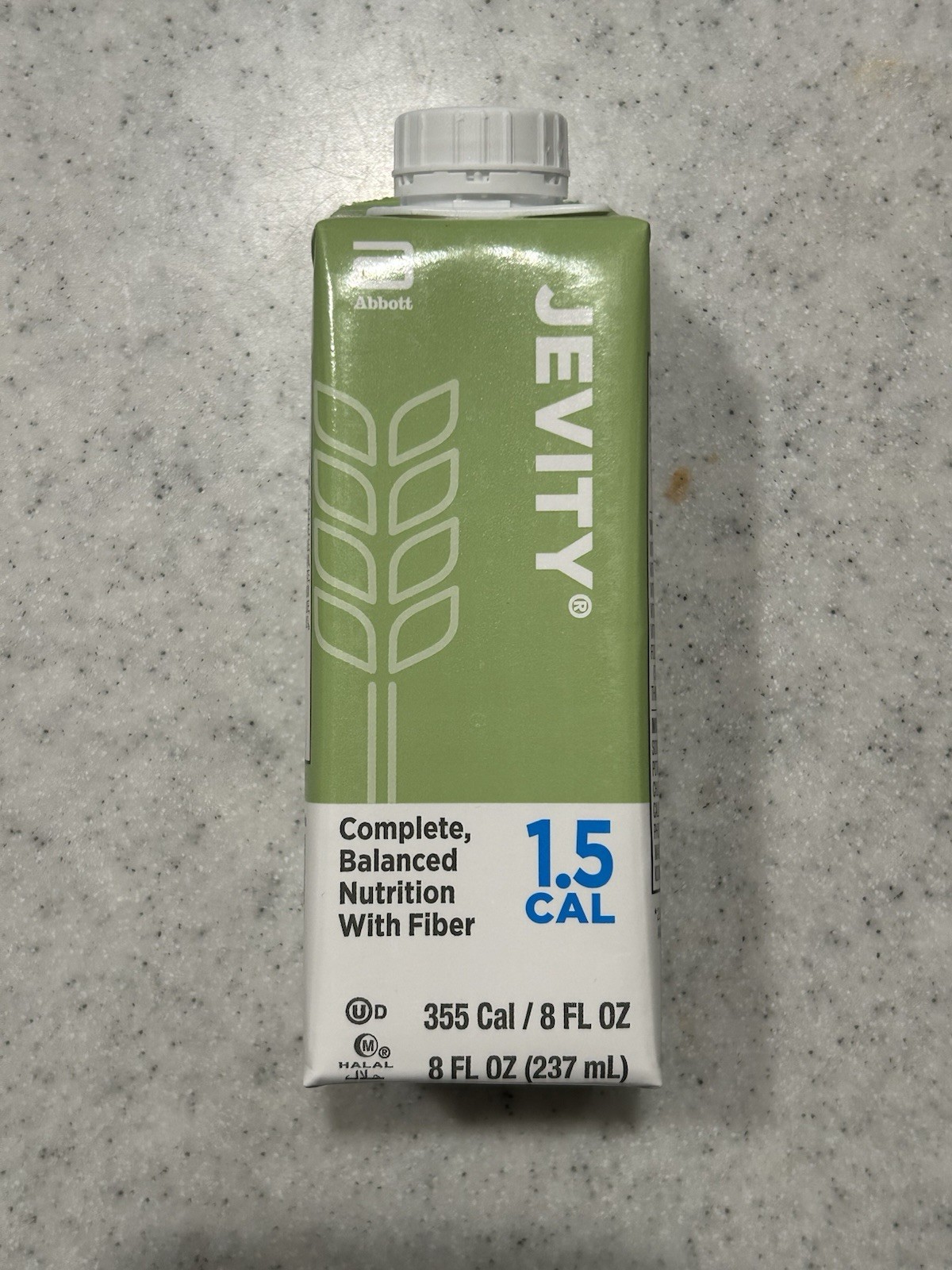 Jevity 1.5 Cal High Protein Nutrition Drink Supplement with Fiber 8oz – 24 Pack