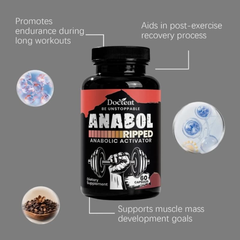 Hardcore – 2026 1-3PACK | Anabol – 60 Capsules Anabolic Muscle Builder