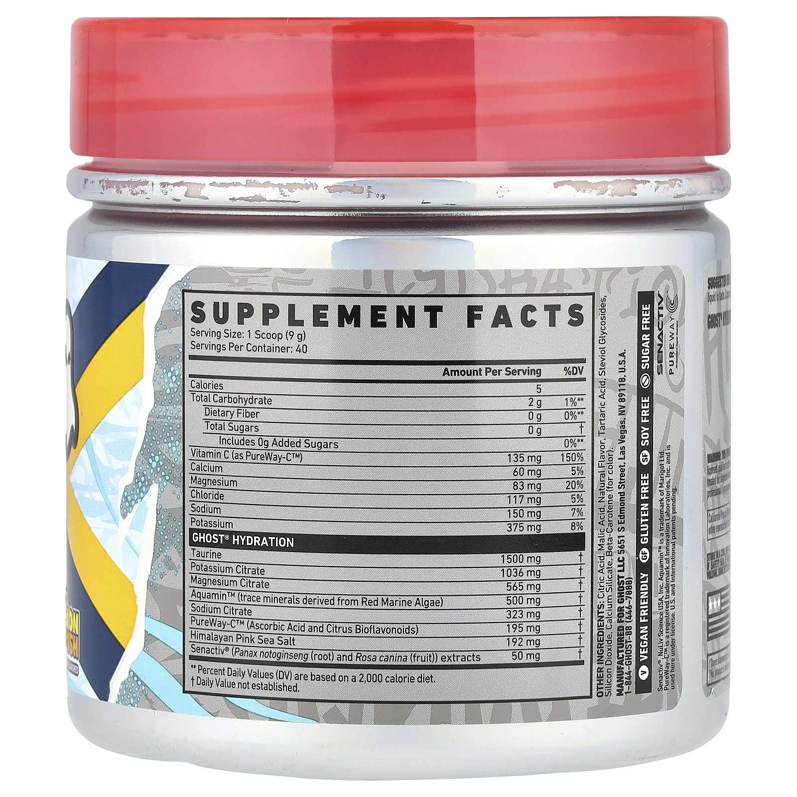 Hydration, Lemon Crush, 12.7 oz (360 g)