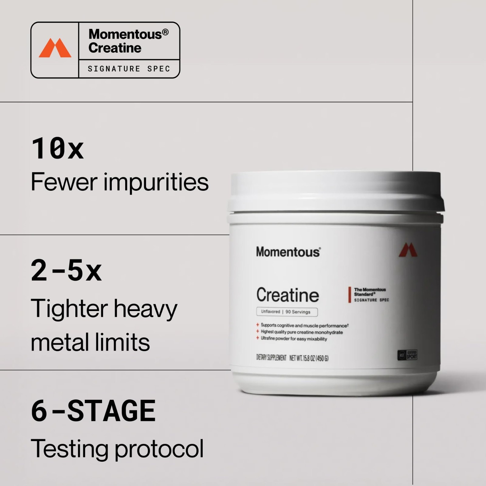 Creatine Monohydrate Powder – Supports Strength, Lean Muscle & Recovery – NSF Ce