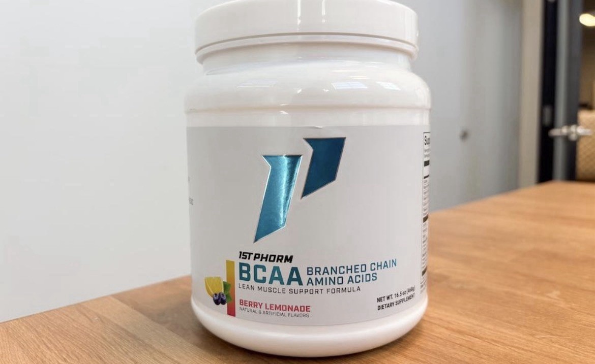 1st Phorm BCAA Berry Lemonade Amino Acids Recovery Powder New Factory Sealed