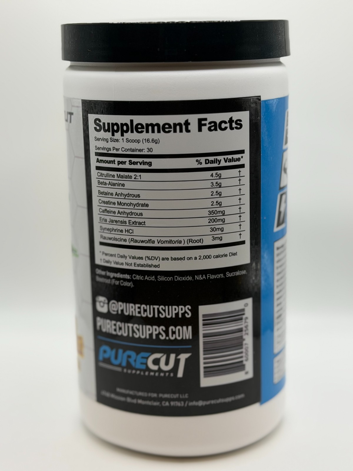Pure Hype High Stim Pre-workout Pumped-up Passionfruit