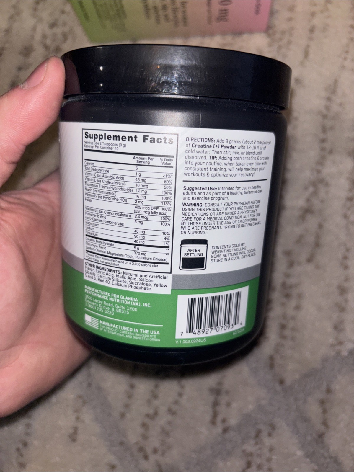 Creatine+, Orange Passionfruit, 12.69 oz (360 g)