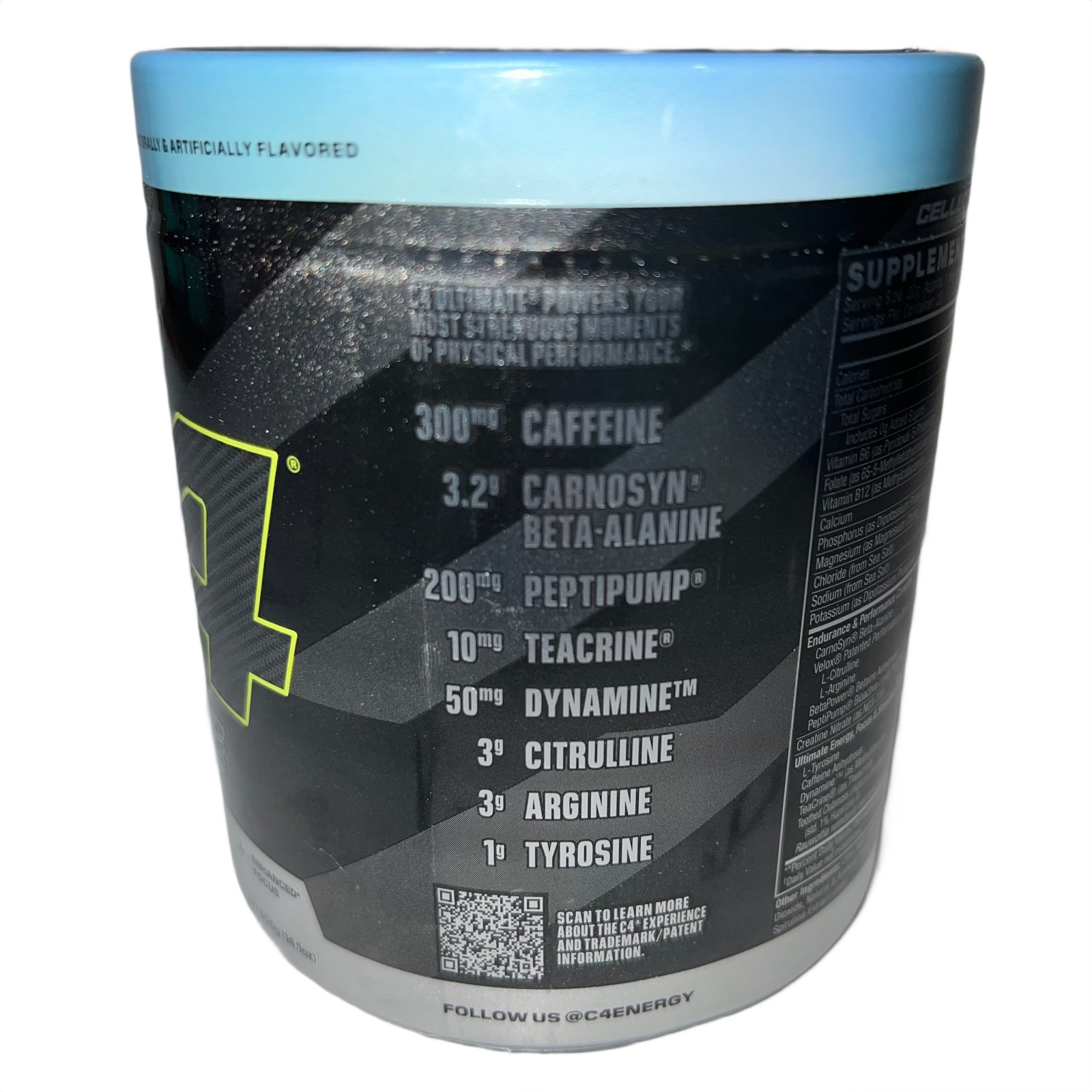 C4 Ultimate Pre-Workout Frozen Bombsicle 9.4 oz BB 07/2026 New
