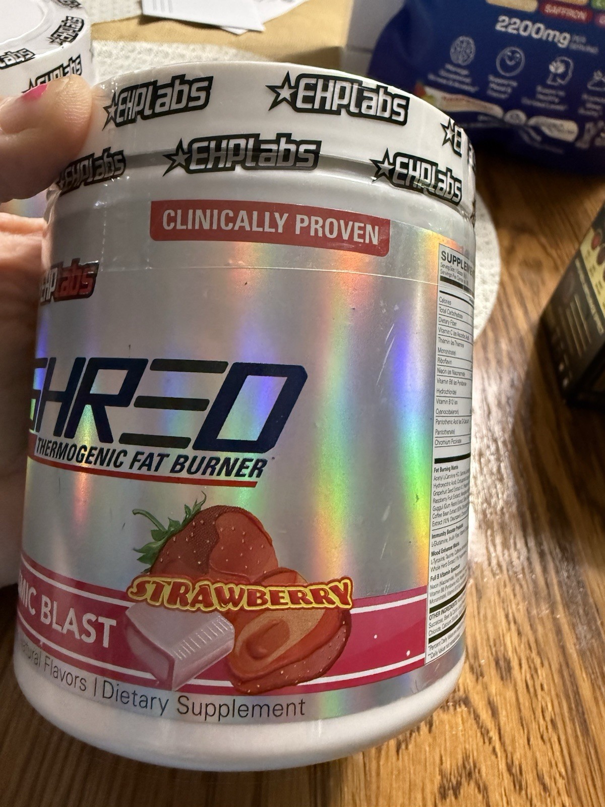 2 Brand New Containers of Oxyshred Cosmic Blast Energy Drink