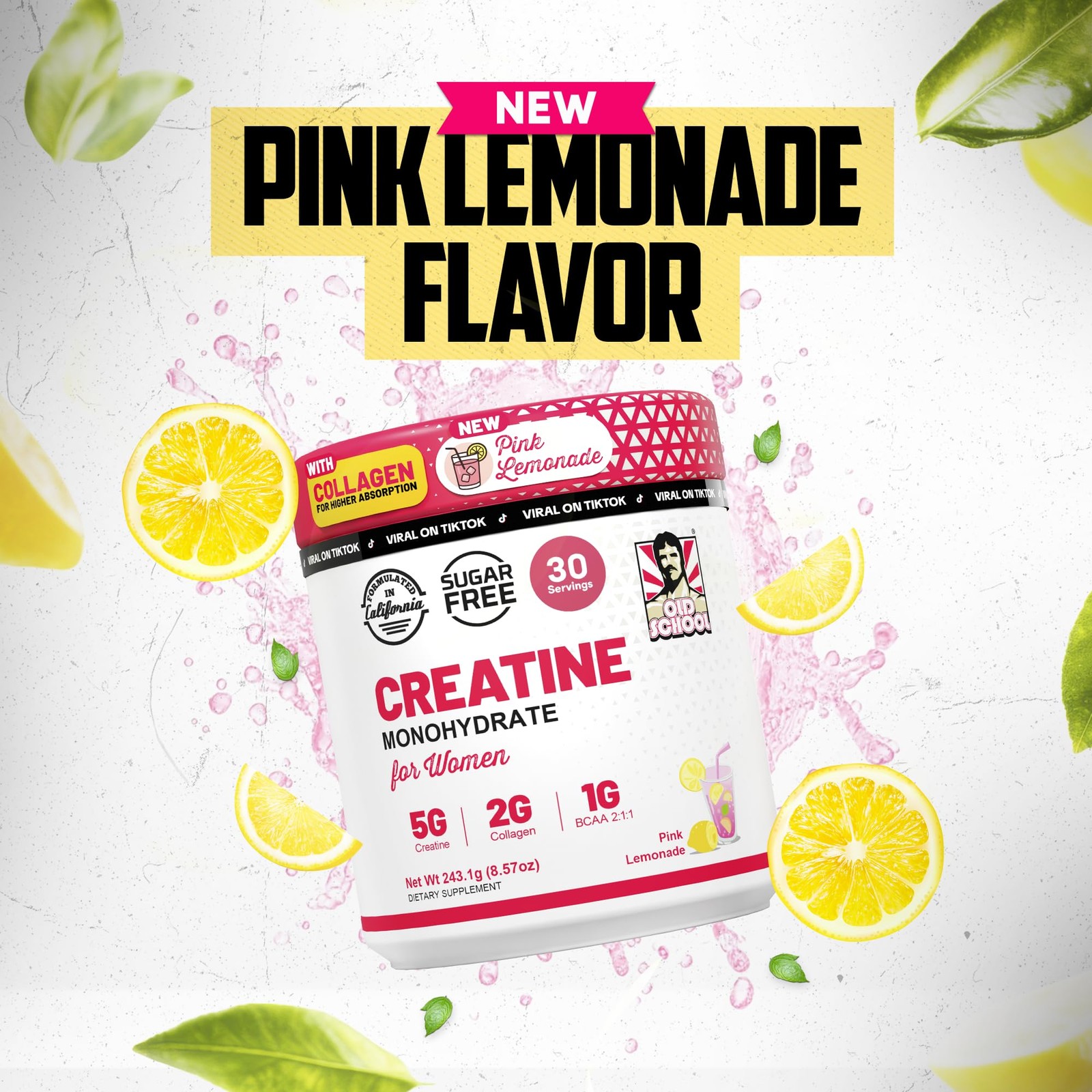 Creatine for Women–Post-Workout Supplement with 5000mg Creatine Monohydrate P…