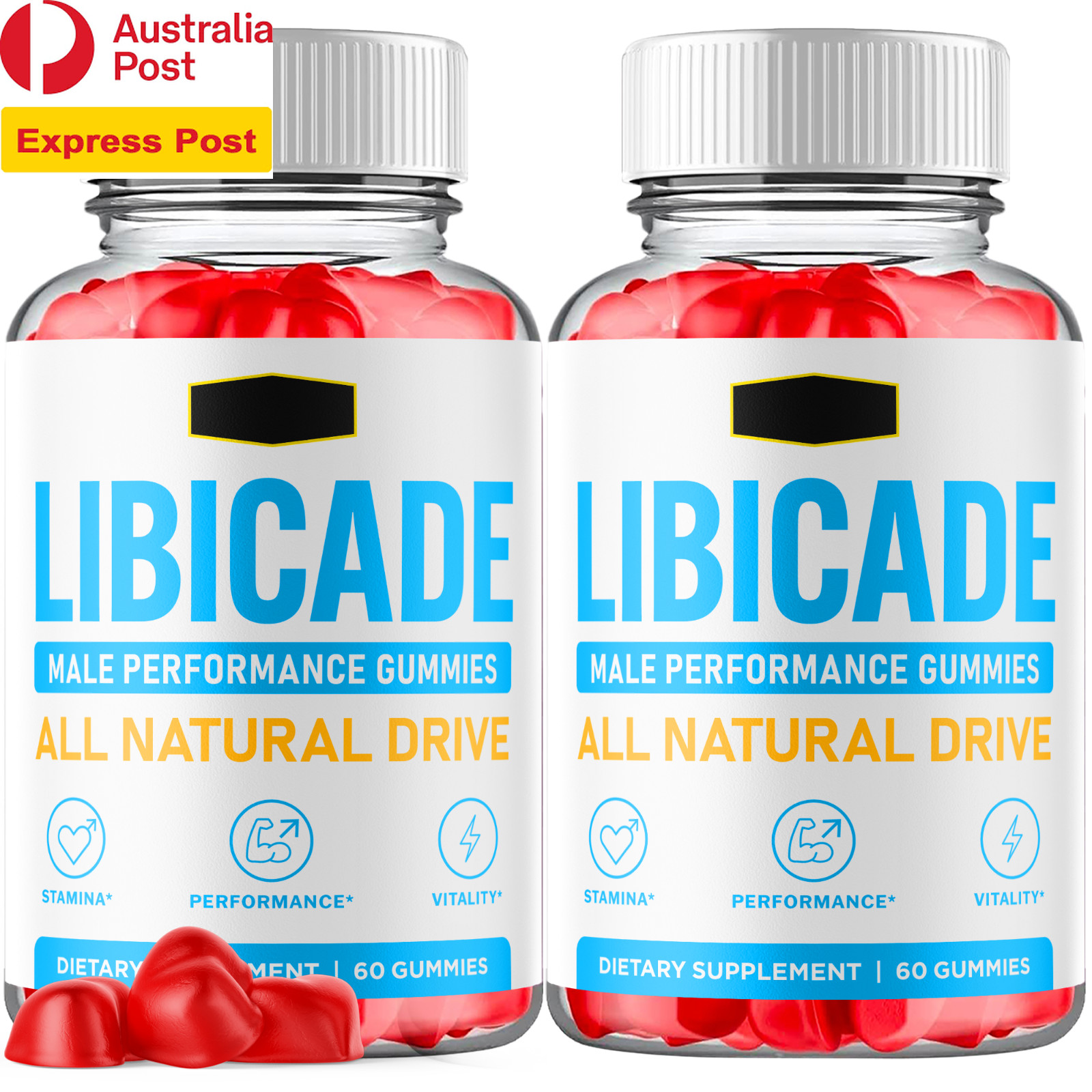 (2 Pack ) Libi cade Gummies