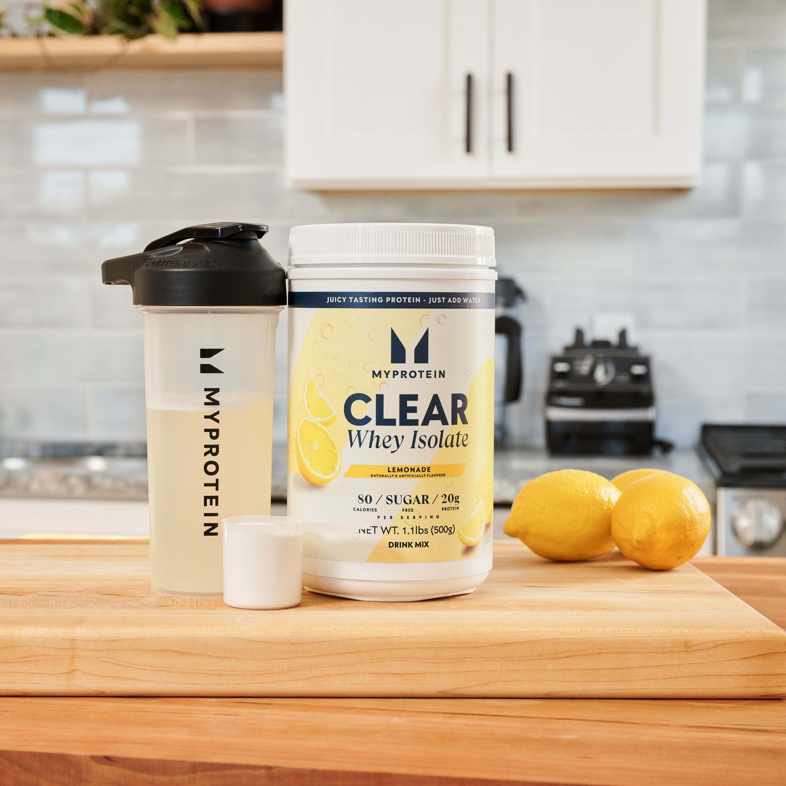 Clear Whey Protein Isolate – Lemonade Flavor, 20 Servings, 1.1 lbs