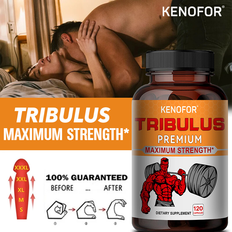 Tribulus Terrestris – Testicle Booster – Male Enhancement Hard Energy Capsules