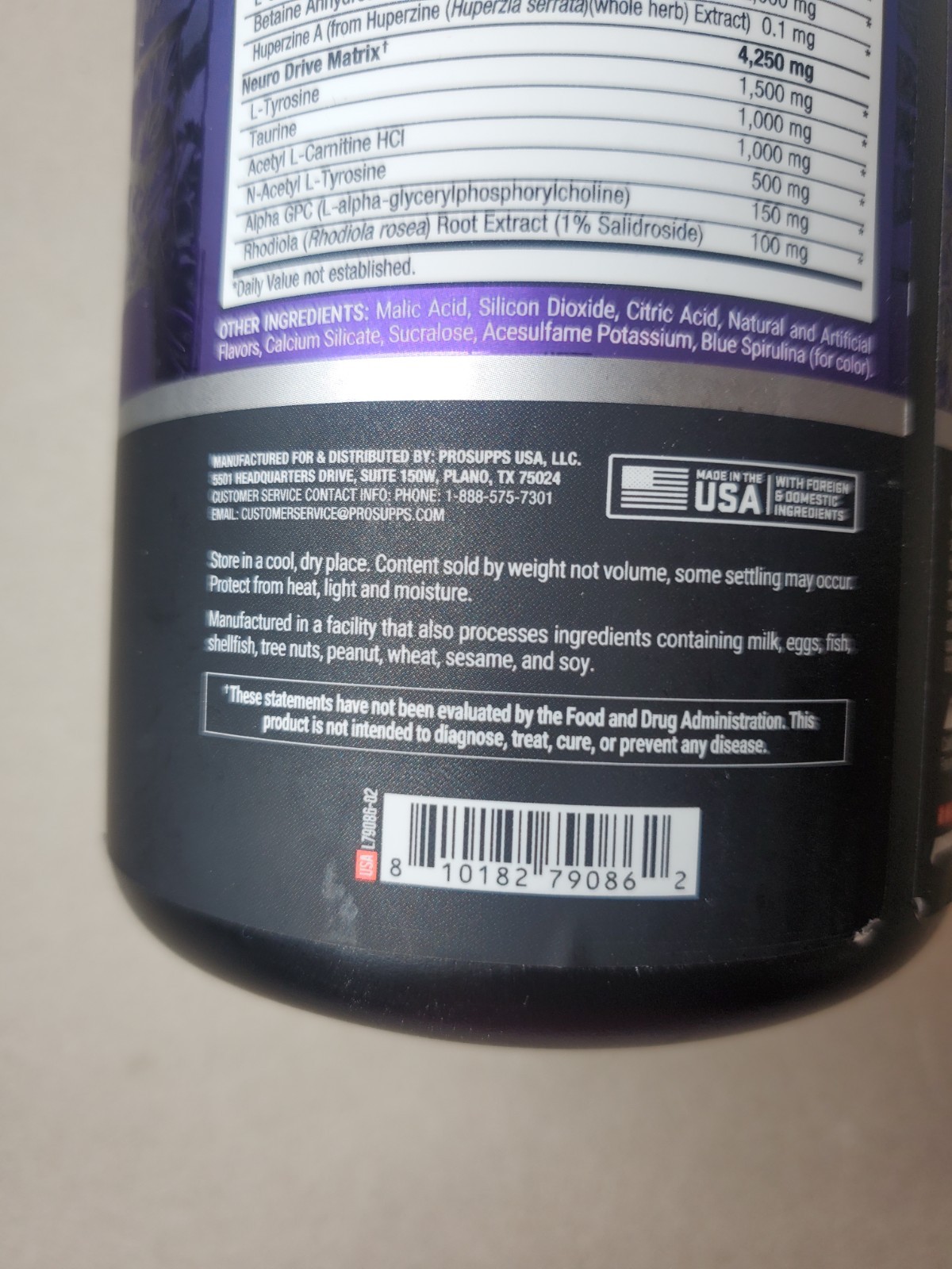 ProSupps Jekyll Nightmare Stim-Free Preworkout, Nootropics, 30 Serv, 07/2027✨️