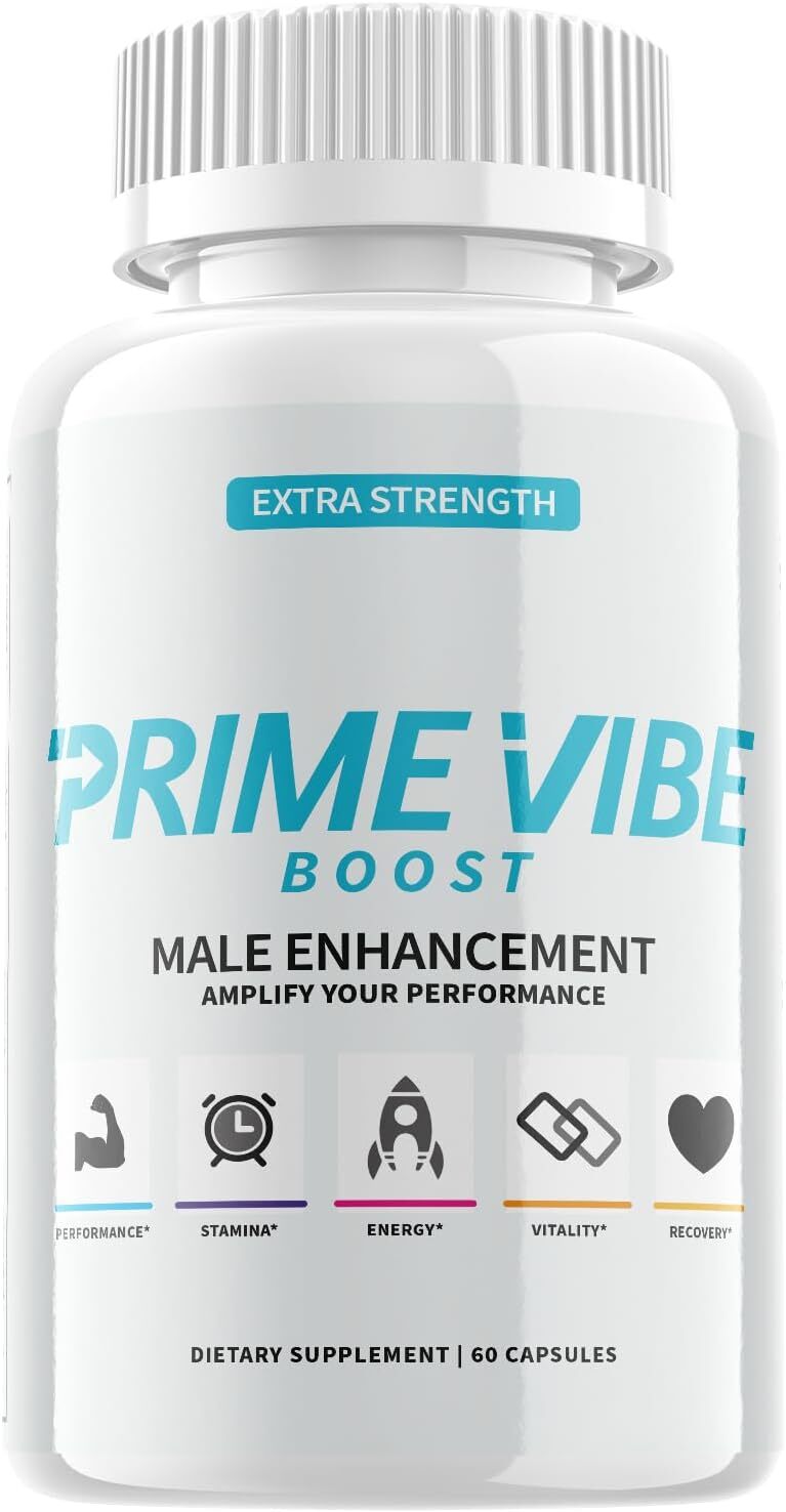 Prime Vibe Boost Pills – Prime Vibe Boost Male Vitality Support ORIGINAL -1 Pack