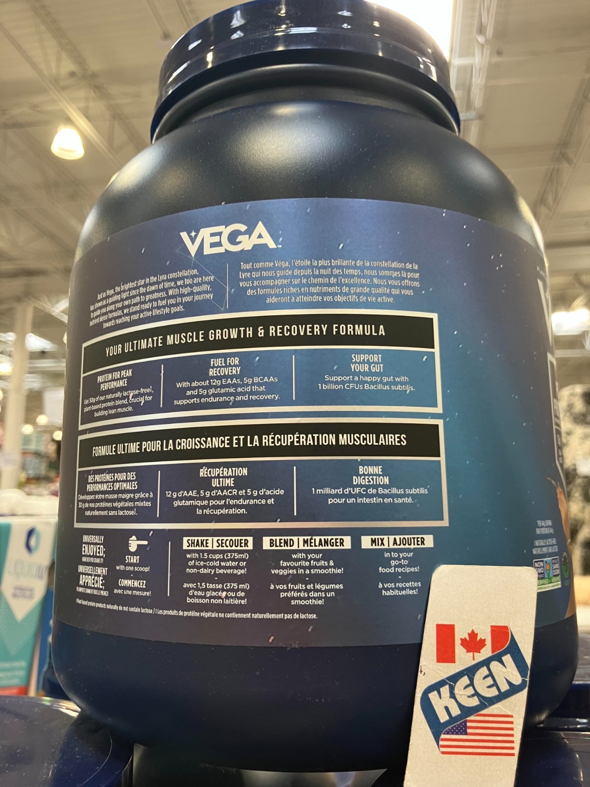 Vega Chocolate Protein and Recovery Powder, 1.2 kg, Exp:2027MA18