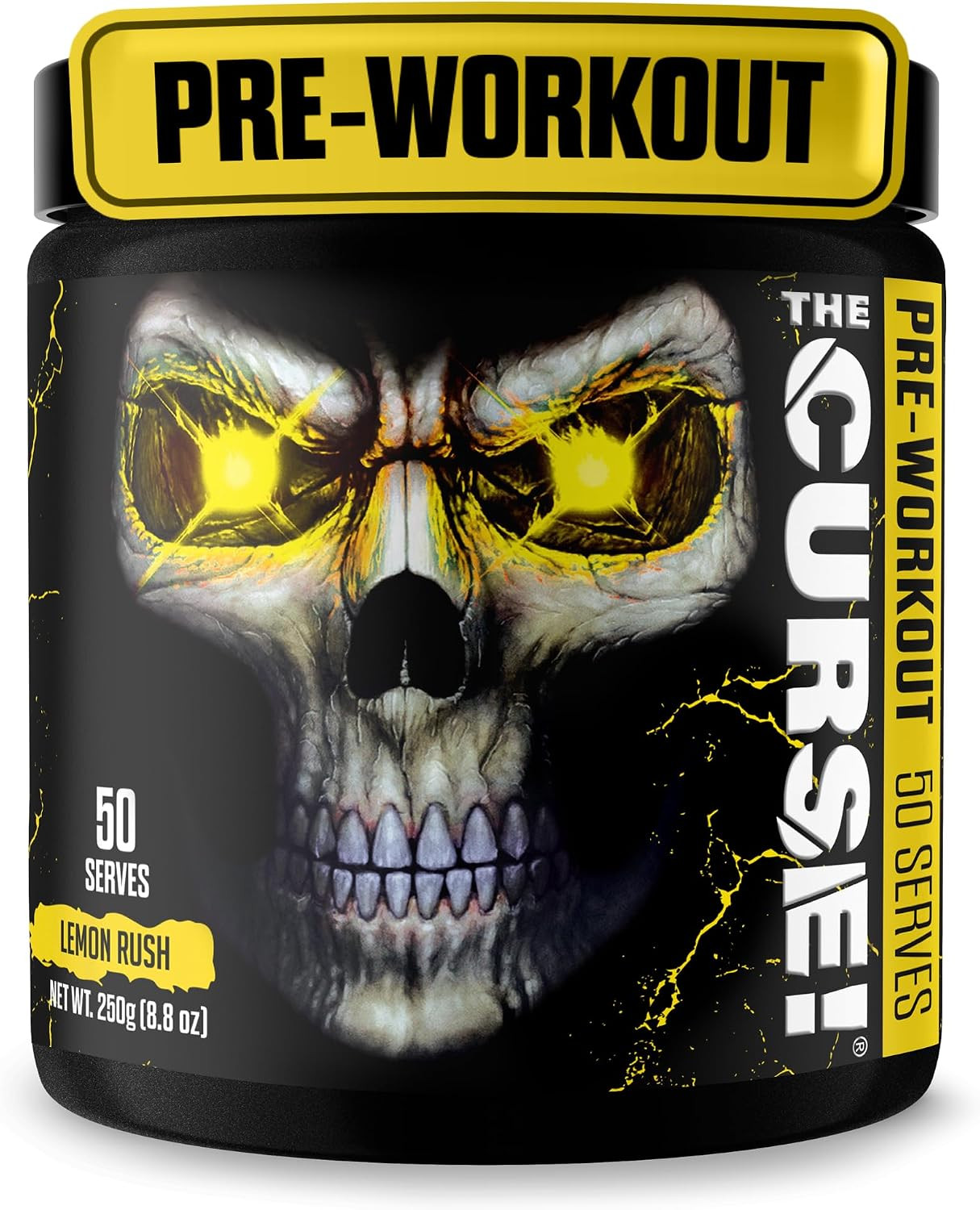 JNX SPORTS The Curse! Lemon Rush Pre Workout Powder w/Creatine – Extreme Energy
