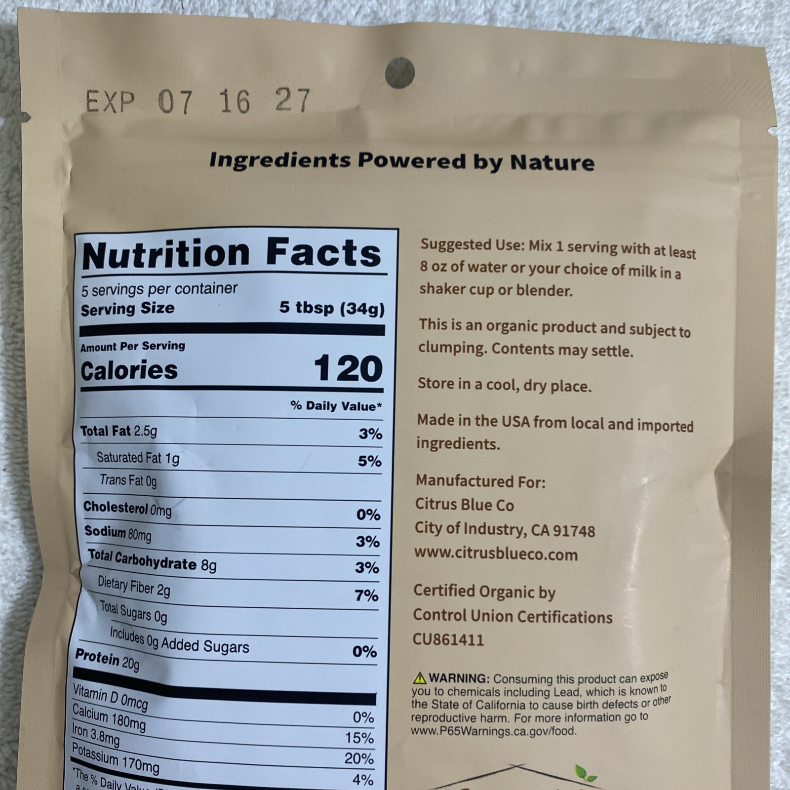 Lot Of 4, Nutri Hut, Plant Based Protein Powder, 6 oz Each Vanilla & Cho, (T745