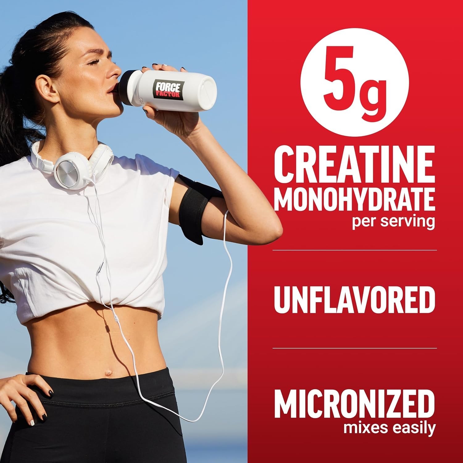 500G Pure Creatine Monohydrate Powder – No Additives, 100 Servings for Athletes