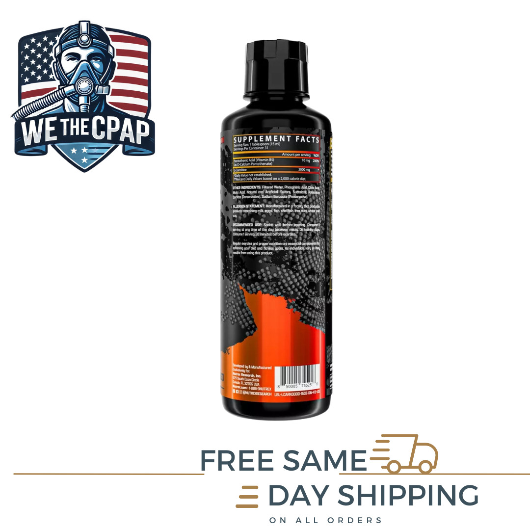 Nutrex Liquid Carnitine 3000 Metabolism & Endurance Booster – Orange Mango