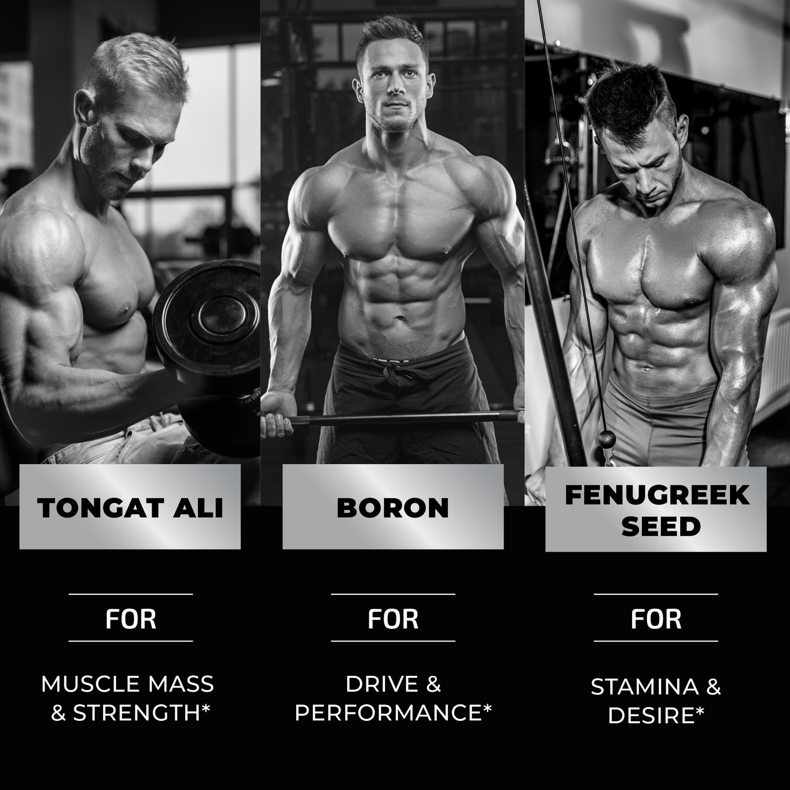 Testosterone Supplement for Men Muscle Growth, 60 Count (Pack of 1)