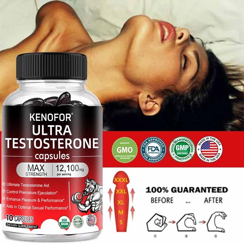 Ultra Testosteron 12,100 mg, Muscle and Endurance Support, Bodybuilding