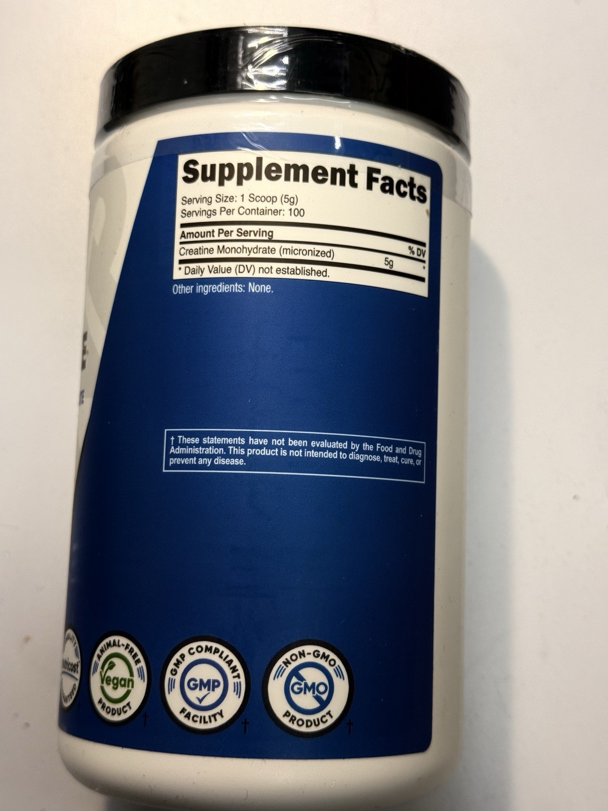 Nutricost Creatine Monohydrate 500g 5g/serv Unflavored | EXP 07/2028