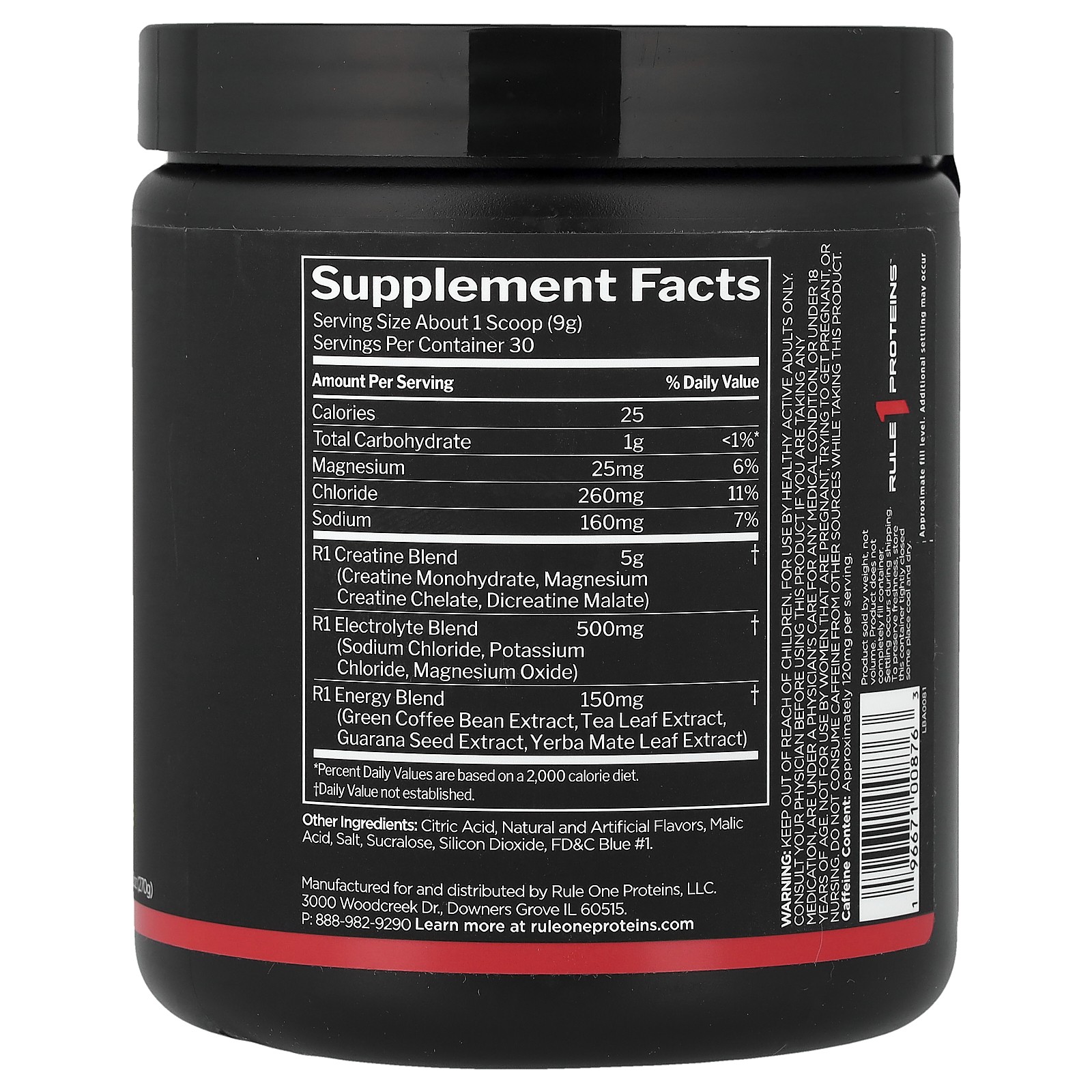 Charged Creatine, Blue Razz Lemonade, 9.52 oz (270 g)