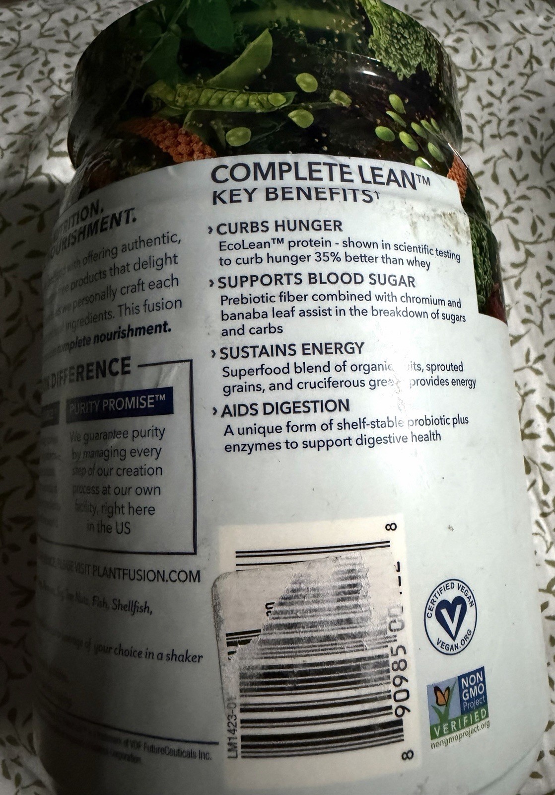 PlantFusion Complete Lean Chocolate Brownie 14.82 oz – Exp 04/2027