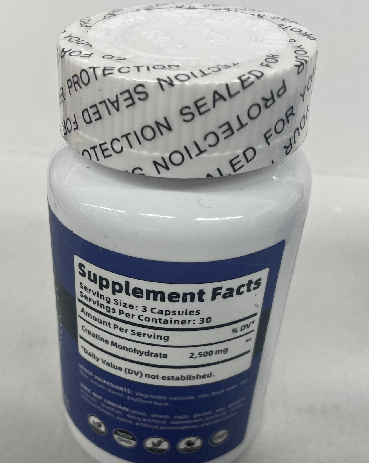 NoavII Creatine Monohydrate Muscle Gain 90 Capsules Exp. 07/2026