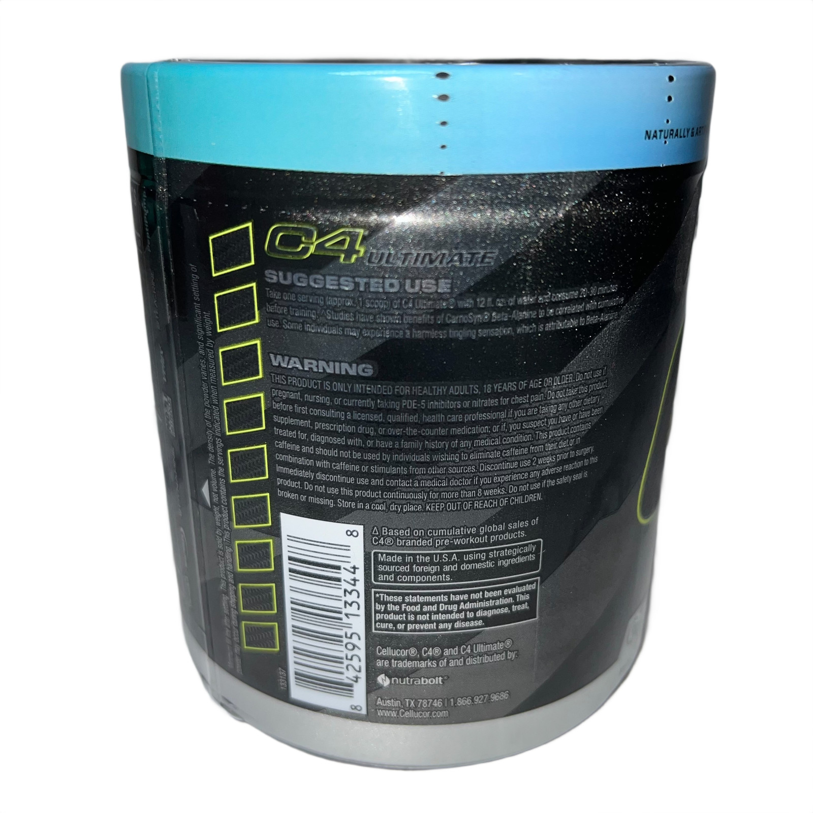 C4 Ultimate Pre-Workout Frozen Bombsicle 9.4 oz BB 07/2026 New