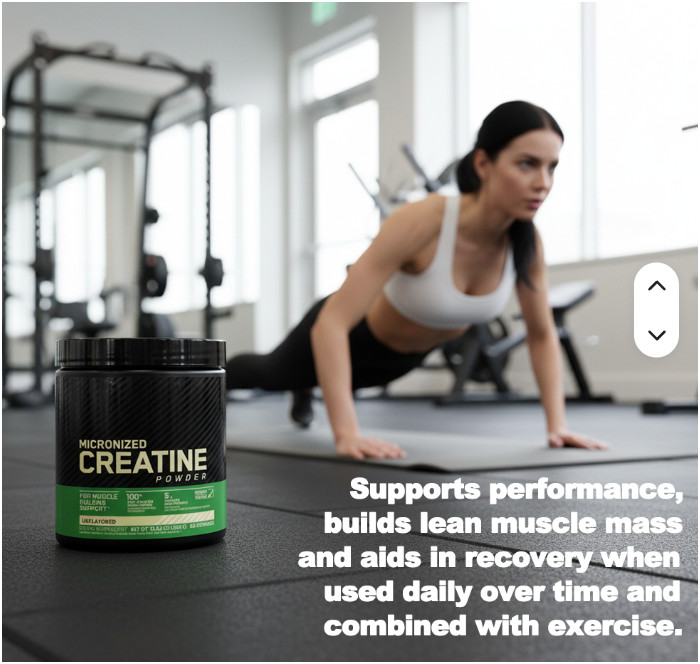 ALLMAX Nutrition Creatine Monohydrate Powder – 300 g