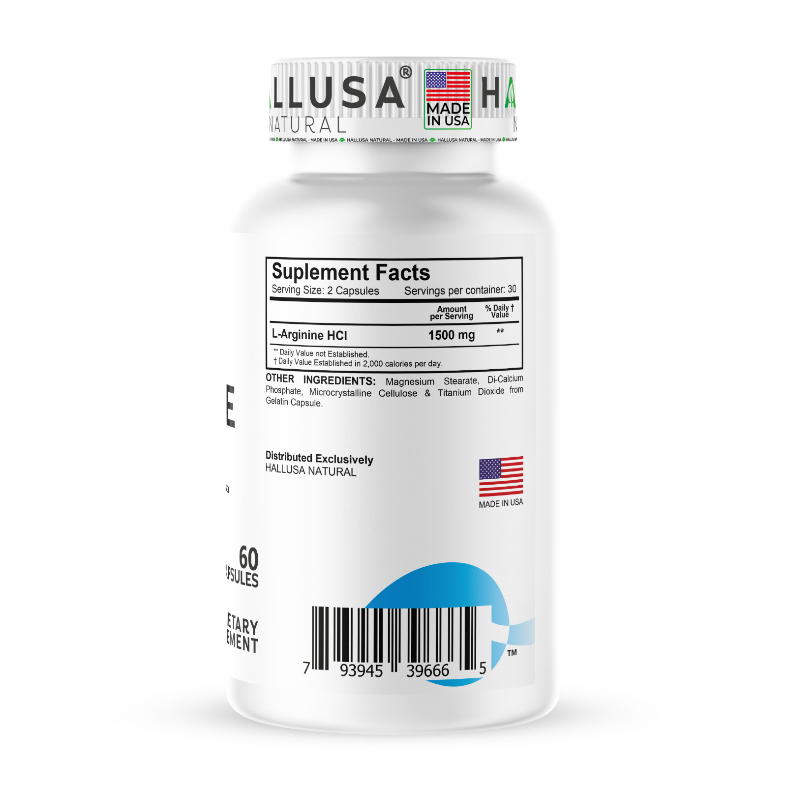 L-ARGININE , Extra Strength Nitric Oxide & Circulation Boost – Muscle RECOVERY