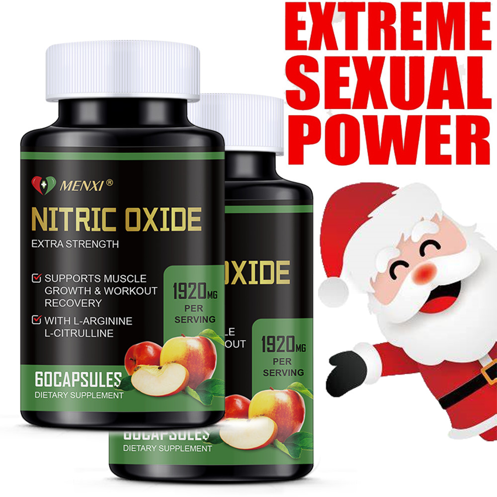 Nitric Oxide Booster Supplement – L-Arginine, L-Citrulline, Endurance & Energy