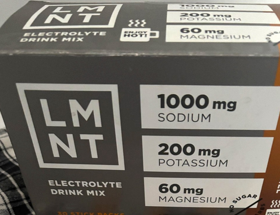 LOT of 3 LMNT ELECTROLYTE Grapefruit Salt HOT or COLD Hydration Drink Packets