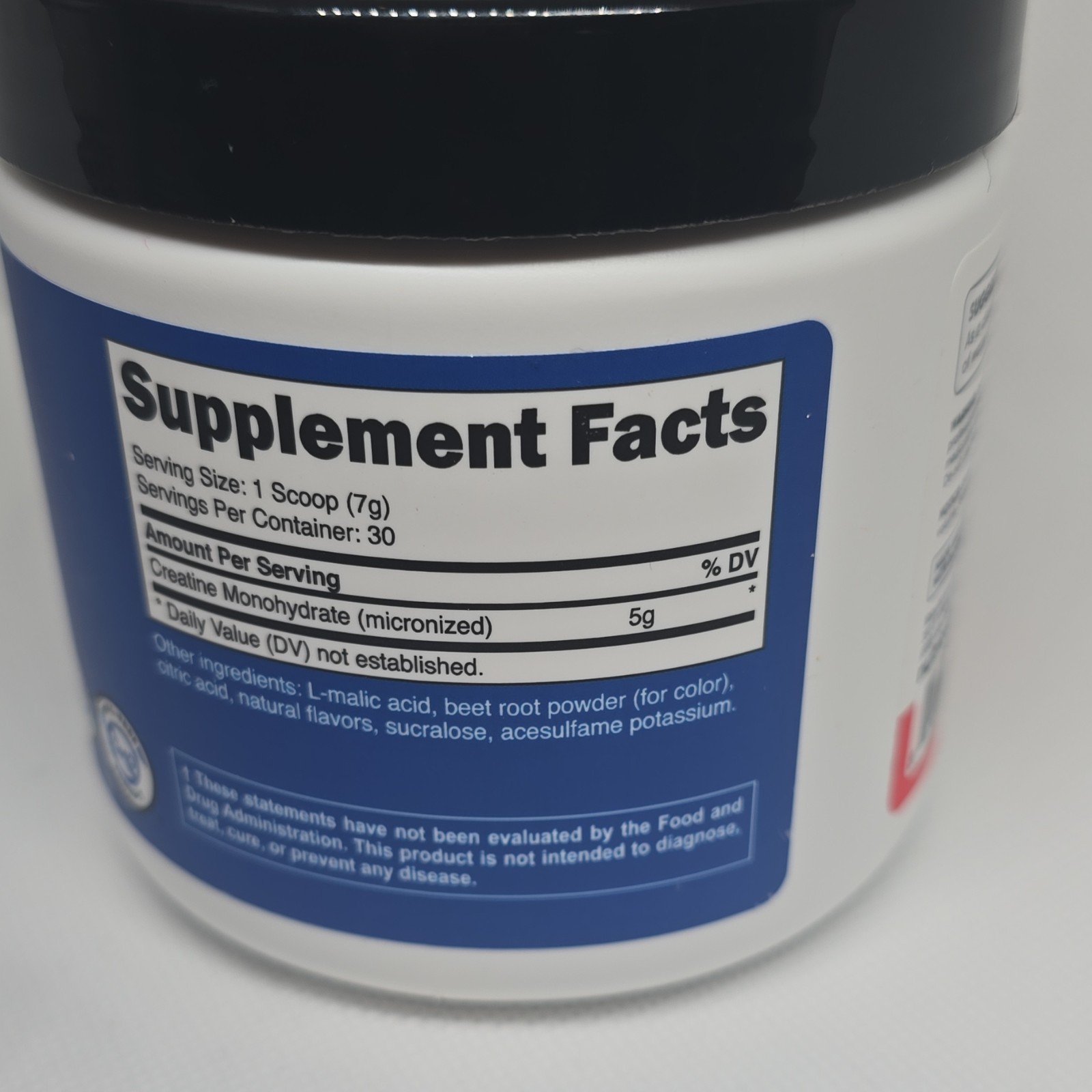Nutricost Creatine Monohydrate Powder Citrus Cherry 207g 30 Servings