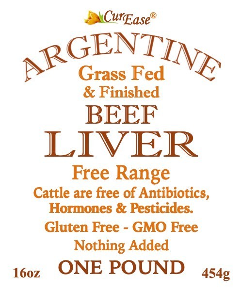 ORGANIC Argentine Grass Fed & Finished Beef LIVER POWDER Undefatted Protein 1 LB
