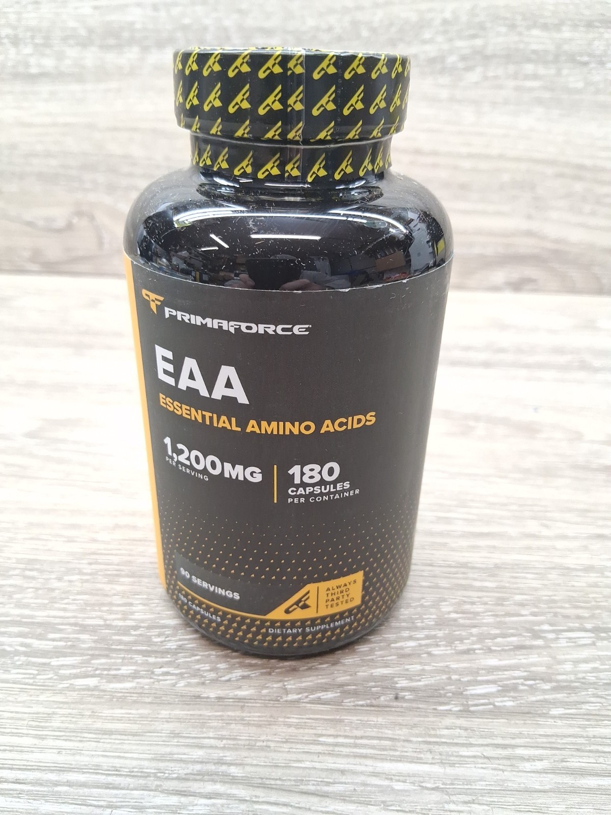 PrimaForce EAA Capsules 1200mg, 180 Capsules, 90 Servings – Essential Amino Acid